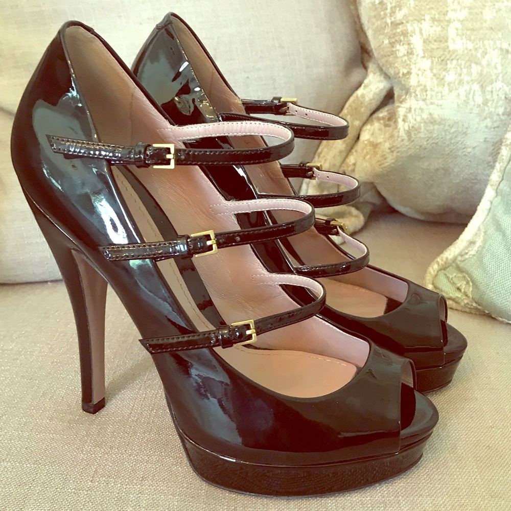 Gucci platform pumps size 36 1/2